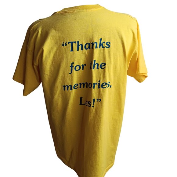 Vintage T-Shirt XL Single Stitch 1993 Tee Men's Nebraska Farmer Screen Stars - Picture 2 of 5